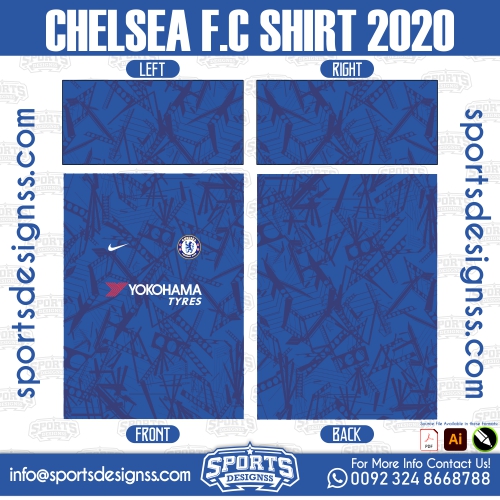 CHELSEA FC 2021/22 JERSEY DESIGN