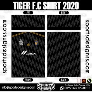 TIGRES FC 2021/22 BLACK AWAY JERSEY DESIGN