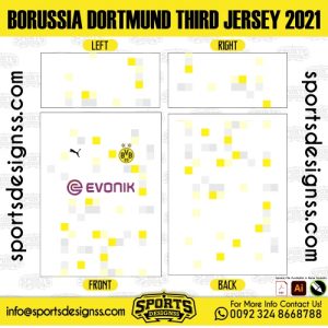 BVB BORUSSIA DORTMUND 2021/22 THIRD JERSEY DESIGN