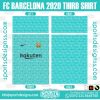 FC BARCELONA 2021/22 THIRD JERSEY DESIGN