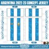 ARGENTINA 2022-23 CONCEPT JERSEY