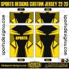 SPORTS DESIGNS CUSTOM SOCCER JERSEY 2022-23