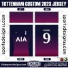 Tottenham Hotspur F.C Concept SOCCER JERSEY DESIGN 2022-23