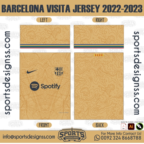 Camisetas Del Barcelona Visita 2022 2023