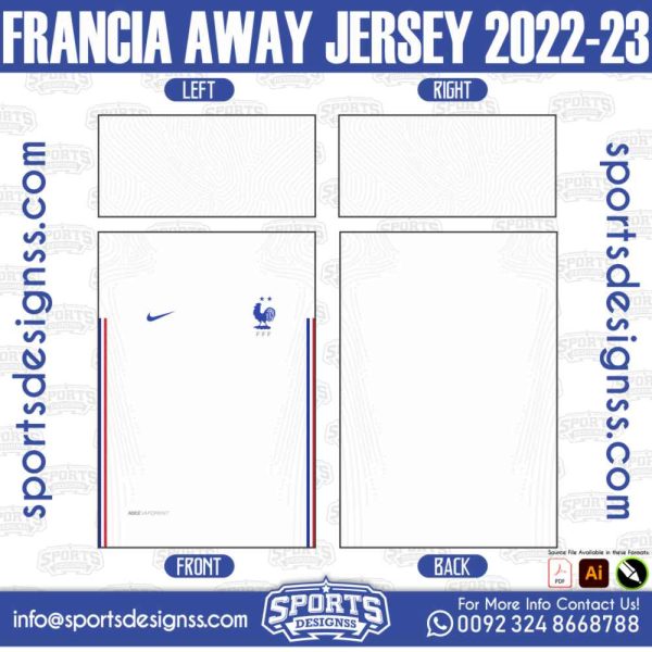 FRANCIA AWAY JERSEY 2022 23