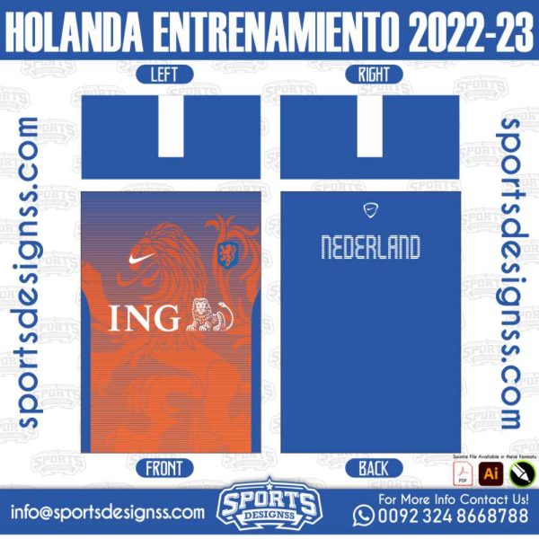 HOLANDA ENTRENAMIENTO 2022 23