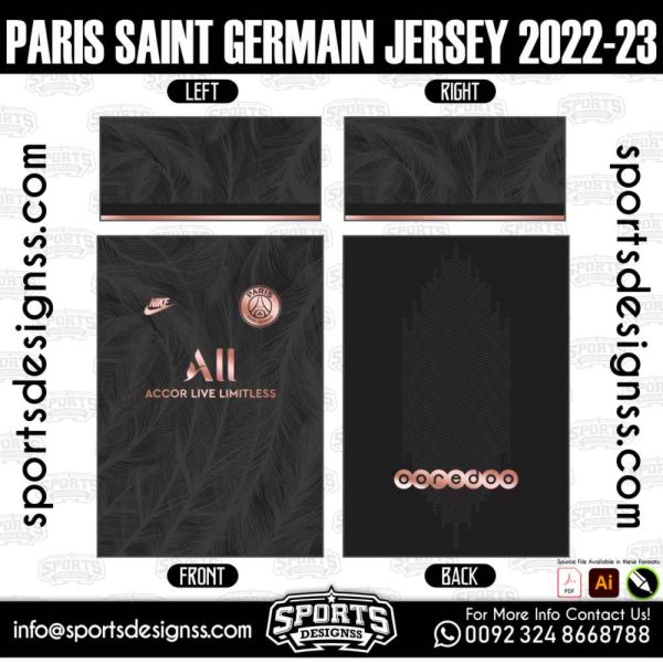 PARIS SAINT GERMAIN JERSEY 2022 23 1