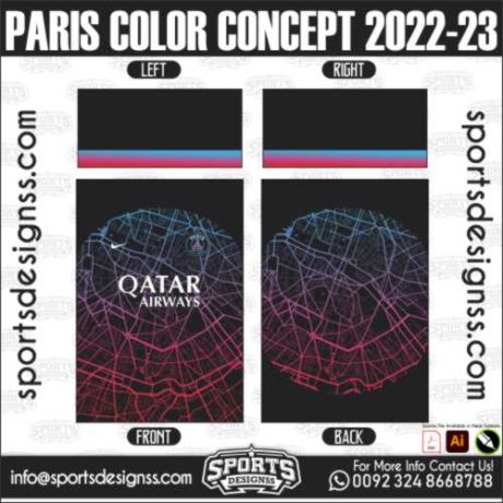 PARIS COLOR CONCEPT 2022-23 - Sports Designss