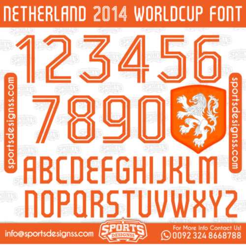 NETHERLAND 2014 WORLDCUP Font Free Download by Sports Designss Download Free Football Font
