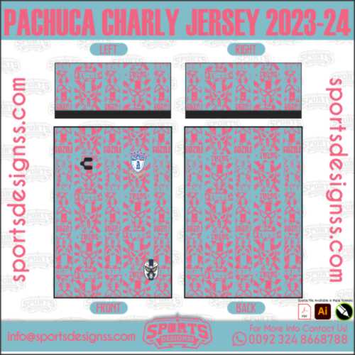 PACHUCA CHARLY JERSEY 2023 24