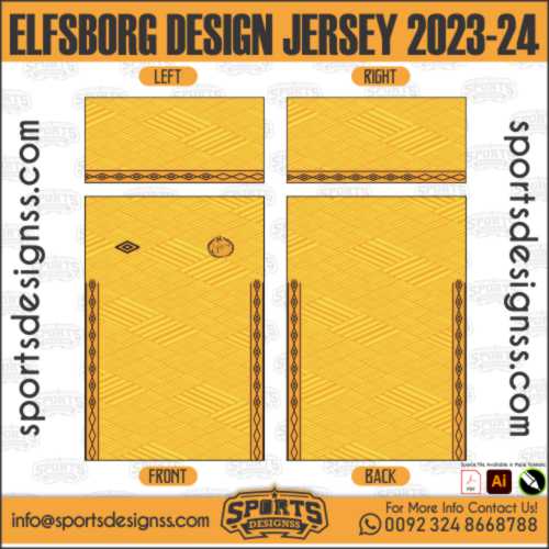ELFSBORG DESIGN JERSEY 2023 24