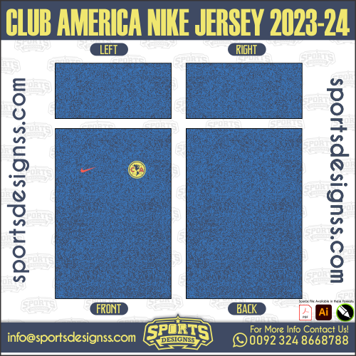 CLUB AMERICA NIKE JERSEY 2023 24