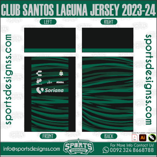 CLUB SANTOS LAGUNA JERSEY 2023 24