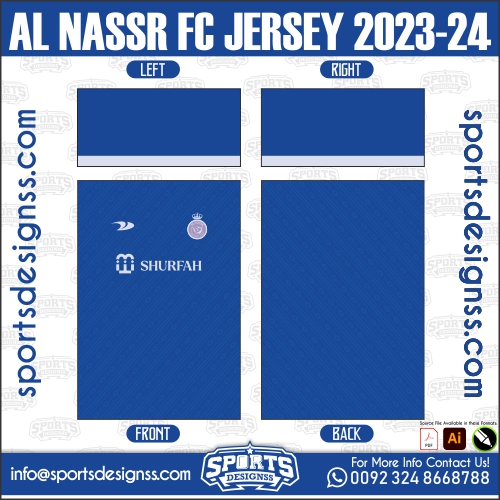 AL NASSR FC JERSEY 2023 24