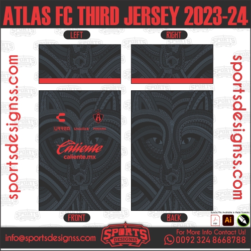 ATLAS FC THIRD JERSEY 2023 24