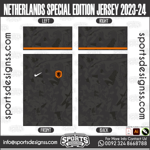 NETHERLANDS SPECIAL EDITION JERSEY 2023 24