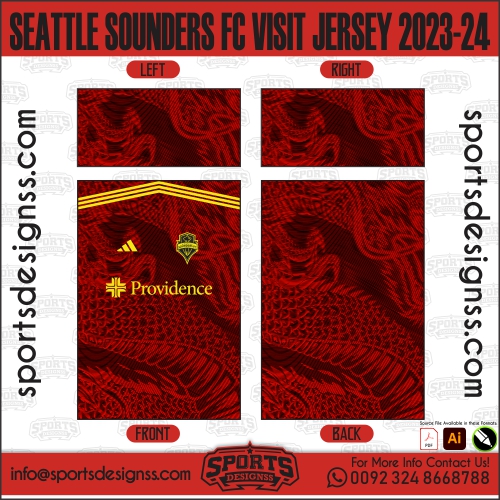 SEATTLE SOUNDERS FC VISIT JERSEY 2023 24