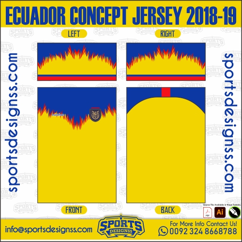 ECUADOR CONCEPT JERSEY 2018 19