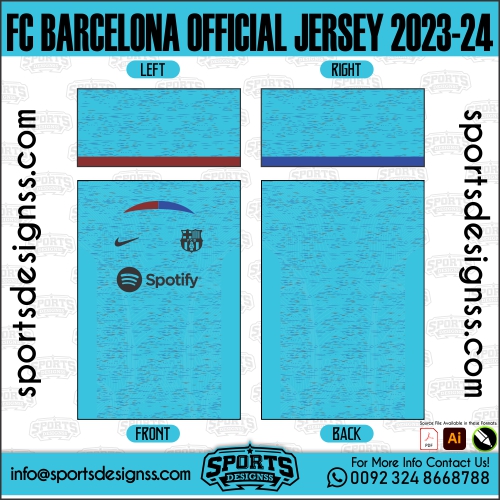 FC BARCELONA OFFICIAL JERSEY 2023 24