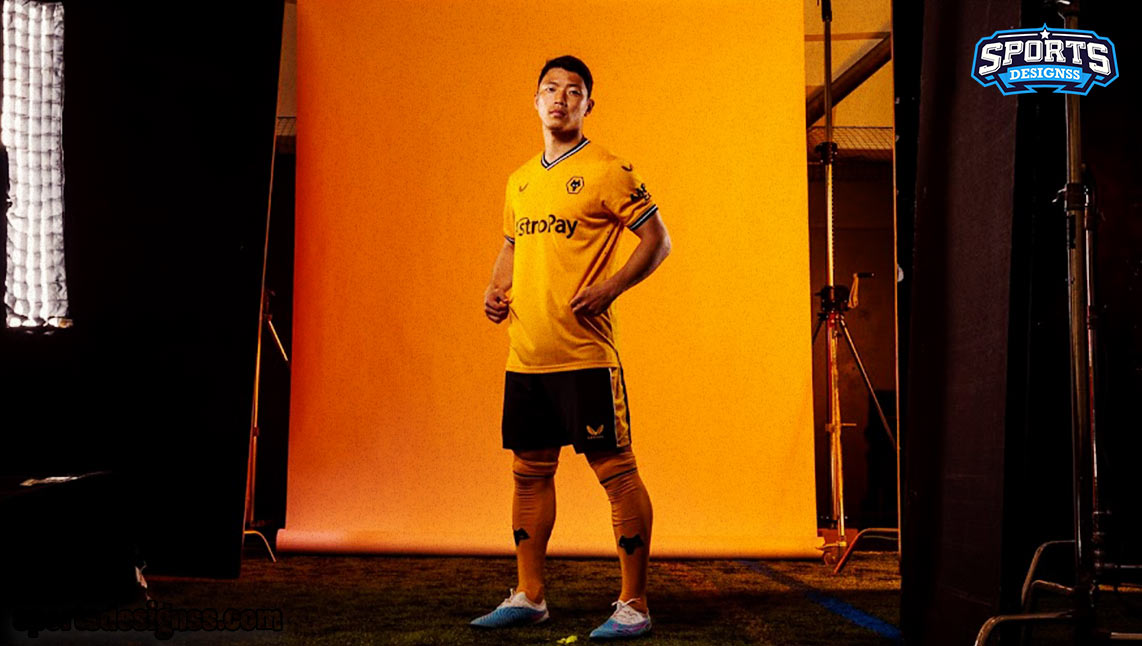 A Closer Look at the Wolves 23-24 Home Kit Elegant Design Revealed