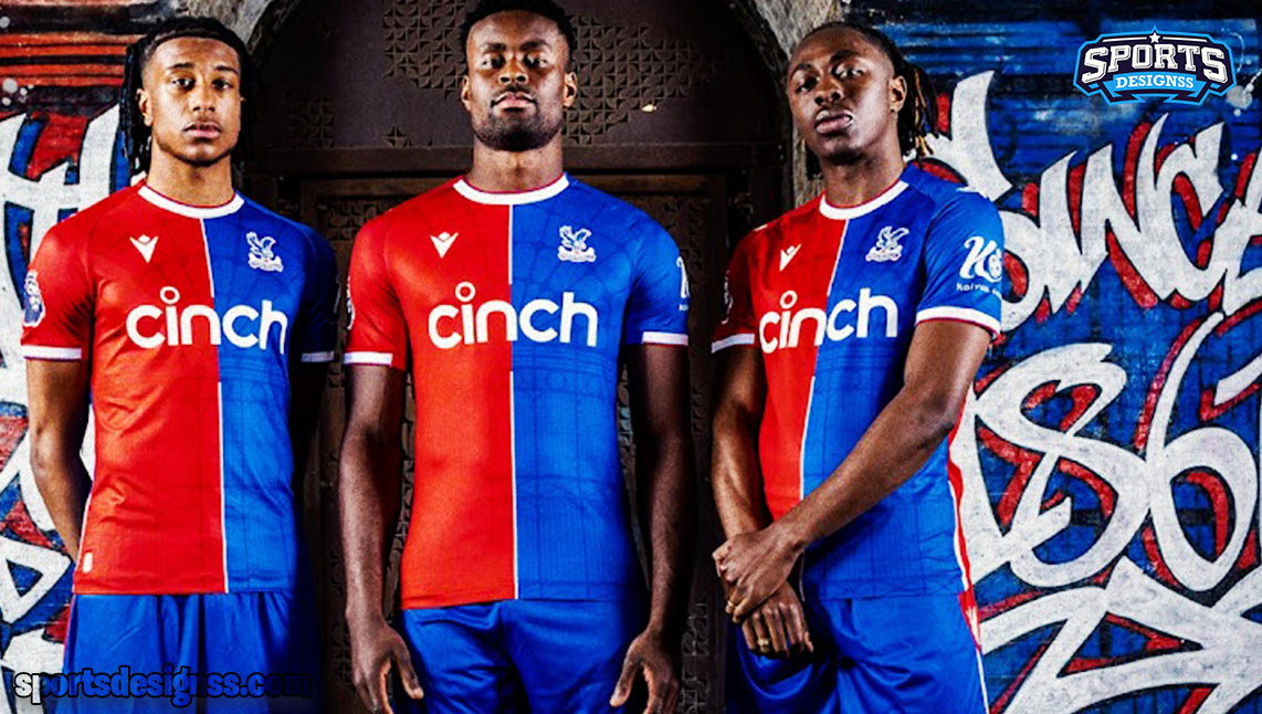 Macron Unveils Crystal Palace's 2023-24 Home Jersey A Tribute to Heritage