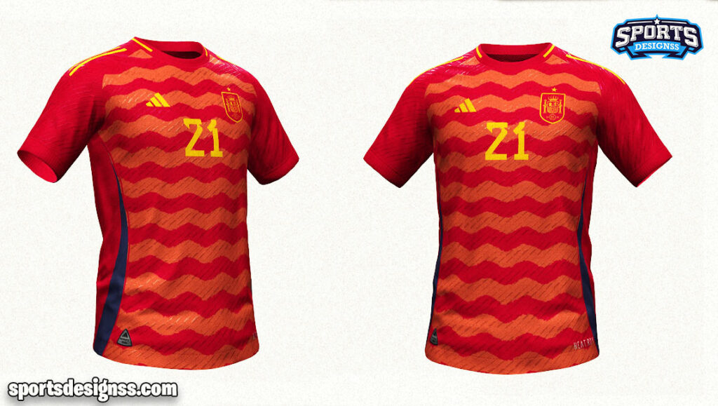 “Sneak Peek Adidas Spain Euro 2024 Home and Away Kits Revealed