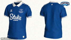 03 Hummels Stylish Everton 23 24 Home and Goalkeeper Kits Unveiled