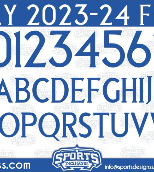 Italy 2023-24 Font Free Download by Sports Designss