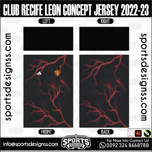 CLUB RECIFE LEON CONCEPT JERSEY 2022 23