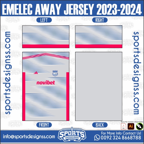 EMELEC AWAY JERSEY 2023 2024