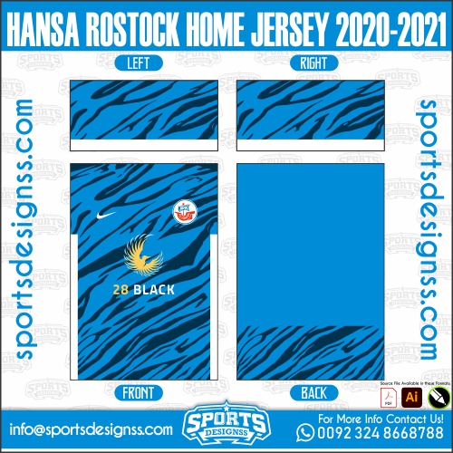 HANSA ROSTOCK HOME JERSEY 2020 2021
