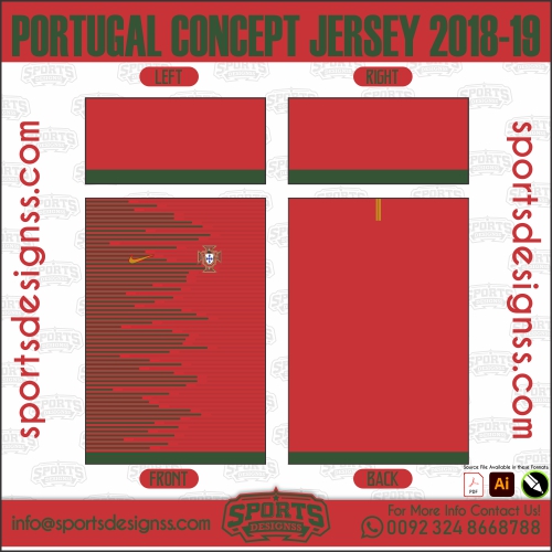 PORTUGAL CONCEPT JERSEY 2018 19
