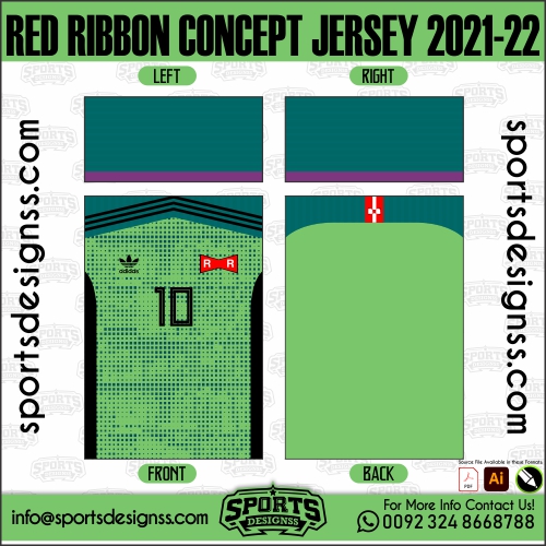 RED RIBBON CONCEPT JERSEY 2021 22