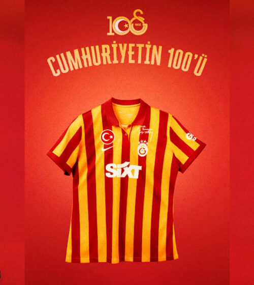 Galatasaray 23-24 Third Kit A Classic Tribute to the Turkish Republic's Centenary