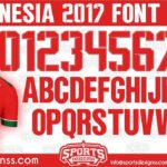 FREE DOWNLOAD Indonesia 2017 Football Font by Sports Designss_Download Indonesia Font Google Drive