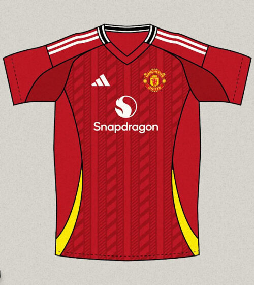 Manchester United 24 25 Snapdragon Home Concept Kit A Closer Look at the Unique Design 2