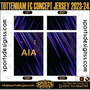 TOTTENHAM FC CONCEPT JERSEY 2023 24