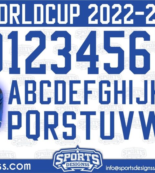 USA Worldcup 2022-23 Font Free Download by Sports Designss _ Download Free Football Font