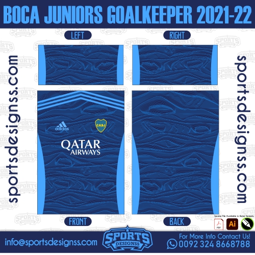 Boca Juniors Goalkeeper 2021-22 Jersey