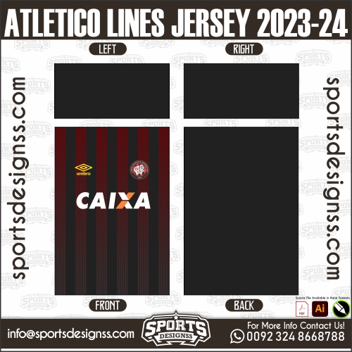 ATLETICO LINES JERSEY 2023 24