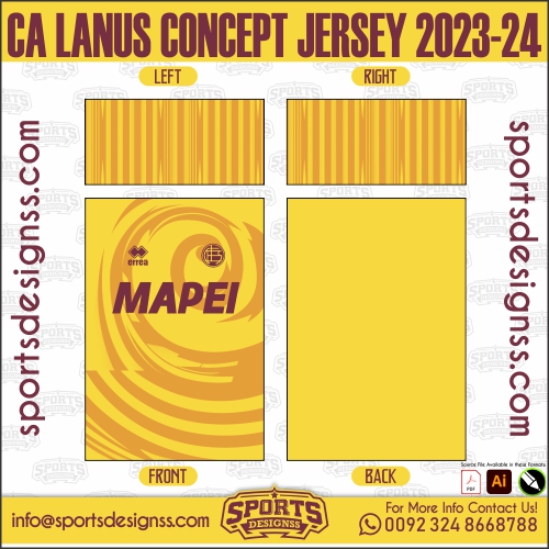 CA LANUS CONCEPT JERSEY 2023 24