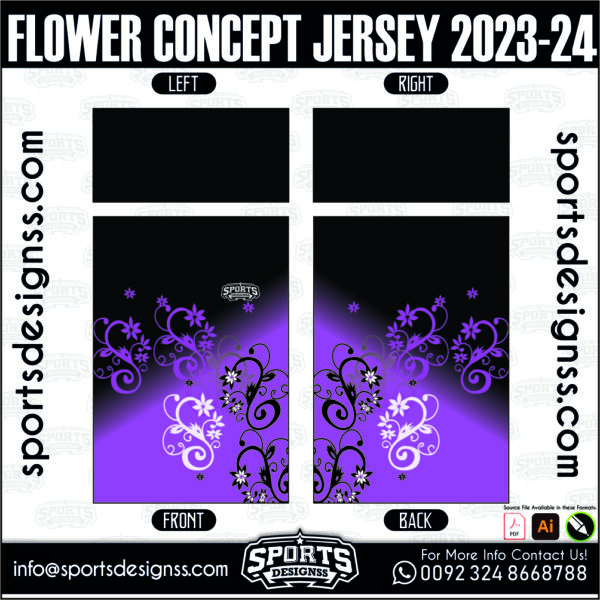FLOWER CONCEPT JERSEY 2023 24