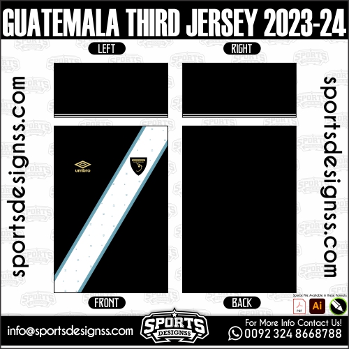 GUATEMALA THIRD JERSEY 2023 24