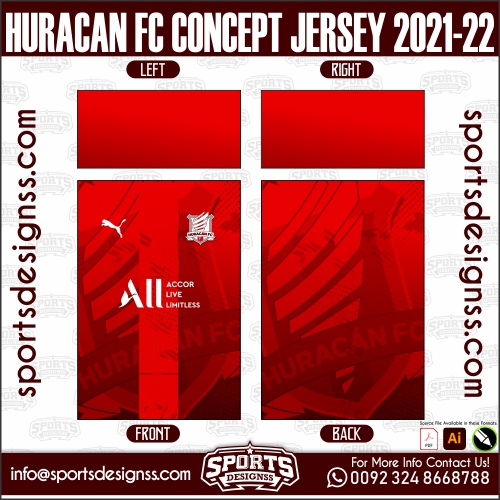 HURACAN FC CONCEPT JERSEY 2021 22