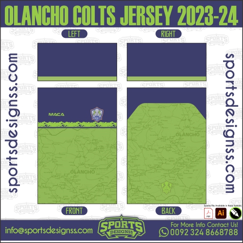OLANCHO COLTS JERSEY 2023-24