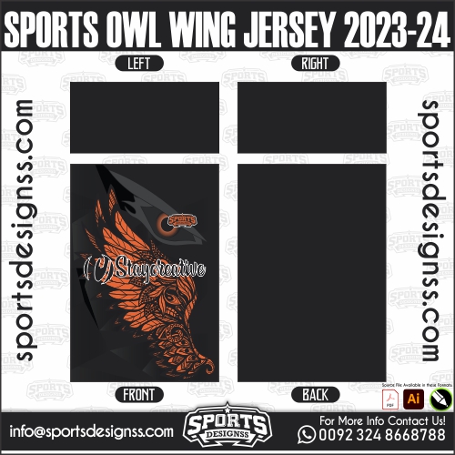 SPORTS OWL WING JERSEY 2023 24