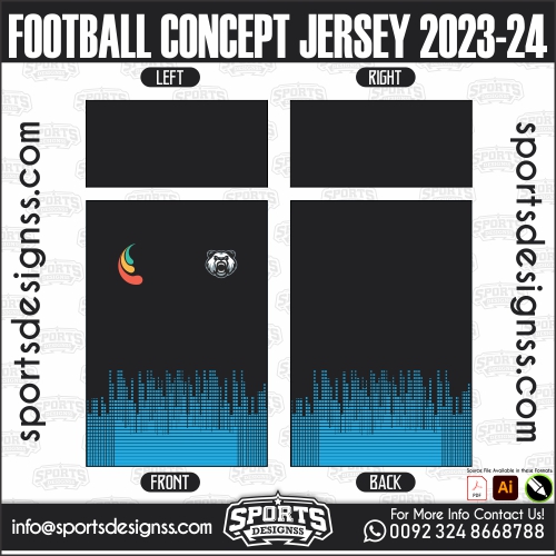 FOOTBALL CONCEPT JERSEY 2023 24