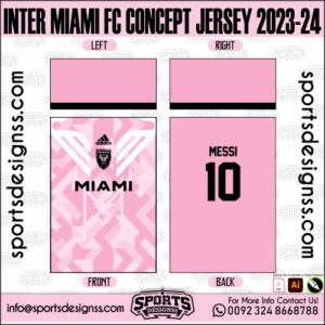 INTER MIAMI FC CONCEPT JERSEY 2023-24