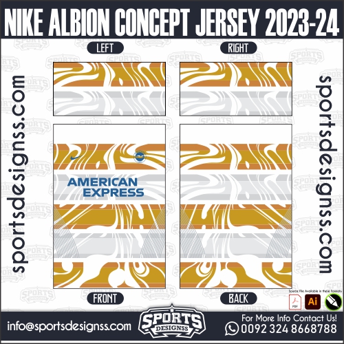NIKE ALBION CONCEPT JERSEY 2023 24