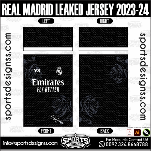 REAL MADRID LEAKED JERSEY 2023 24